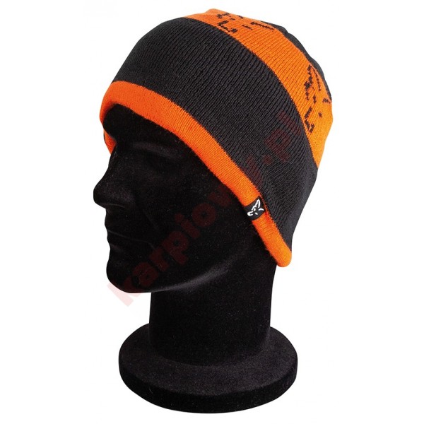 Czapka - Black/Orange - Beanie