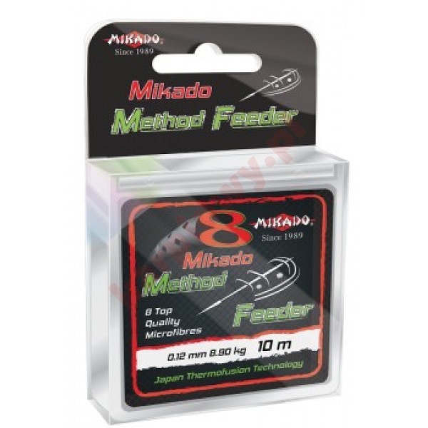 Plecionka octa method feeder 0.10mm/10m black
