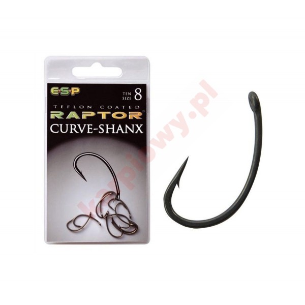 Haczyki curve - shank nr3 10szt