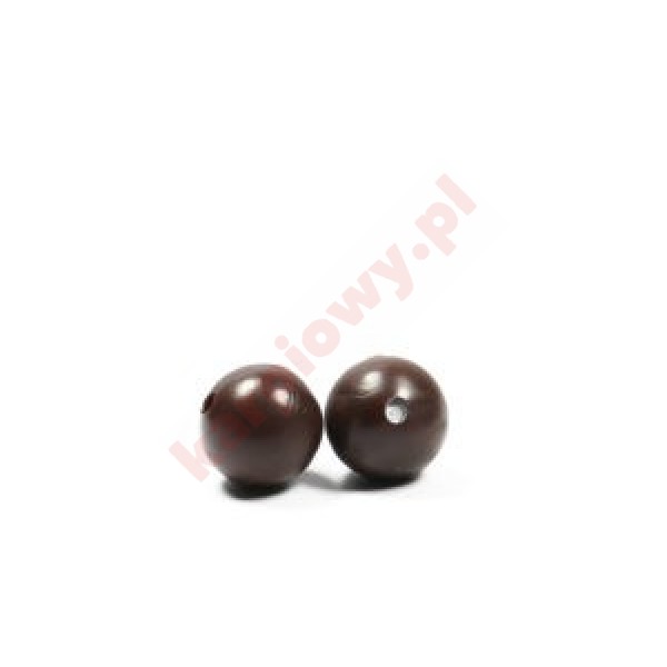 Koralik samoblokujący 4mm brązowy