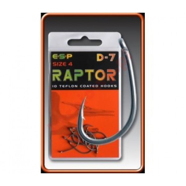 Haczyki - raptor D-7 nr 4