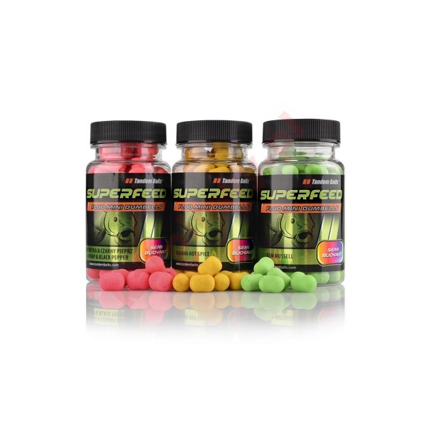 Kulki SF fluo semi buoyant mini dumbells 40g diabelska słodycz