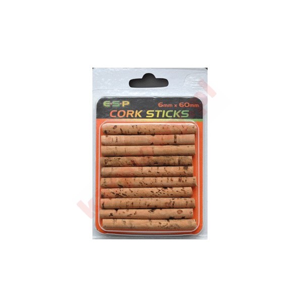 Kork sticks 6mmx60mm