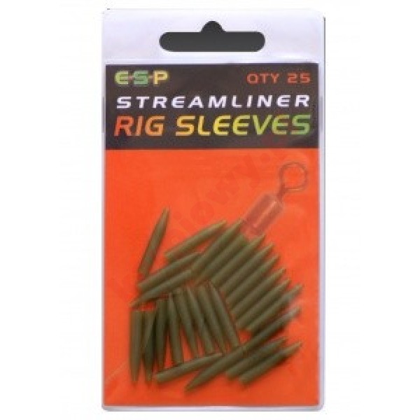 Streamliner rig sleeves - brown 25szt.