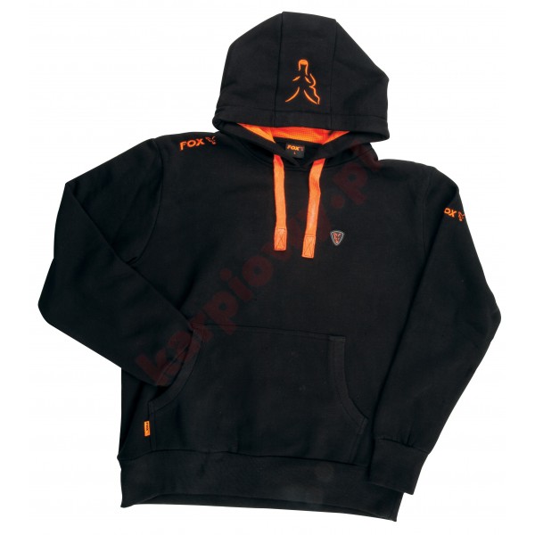 Black Orange Hoodie XXLARGE