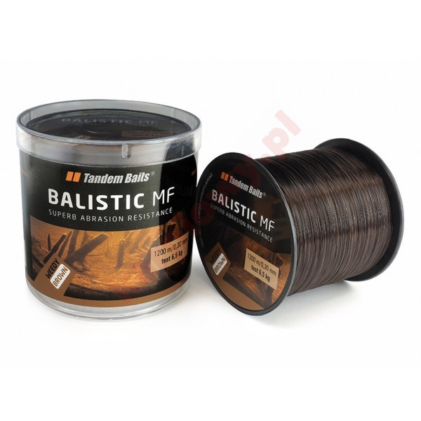 Żyłka balistic MF 0,35mm ciemny brąz 1100m