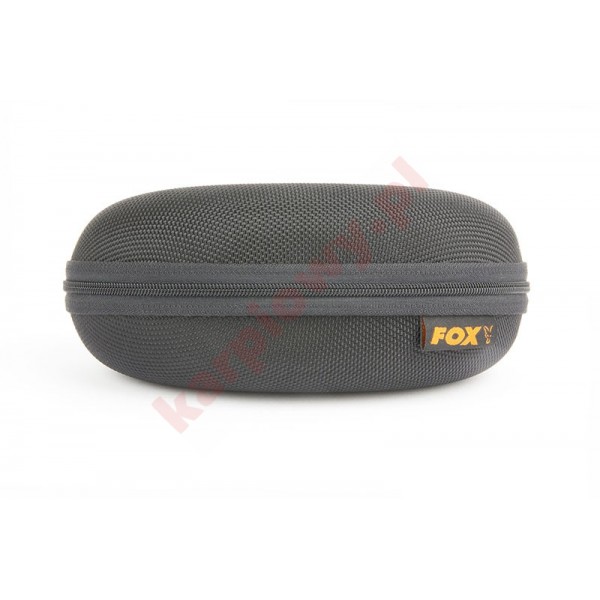 Okulary - sunglasses black / orange grey Okulary - sunglasses black / orange grey