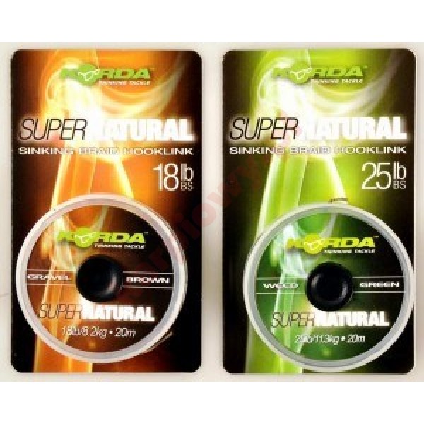 Plecionka super natural 25lb 20m gravel brown
