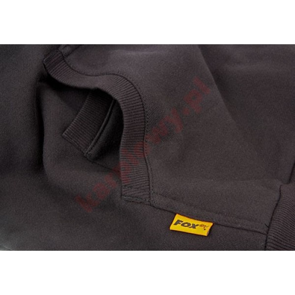 Black Orange Hoodie LARGE