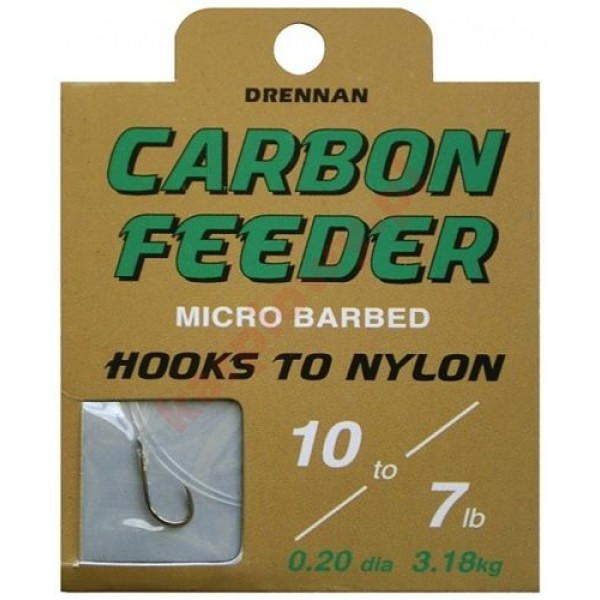 Gotowe przypony - carbon feeder 10/0.20mm
