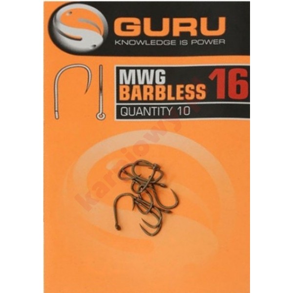 Haczyki - MWG hook barbed size 16