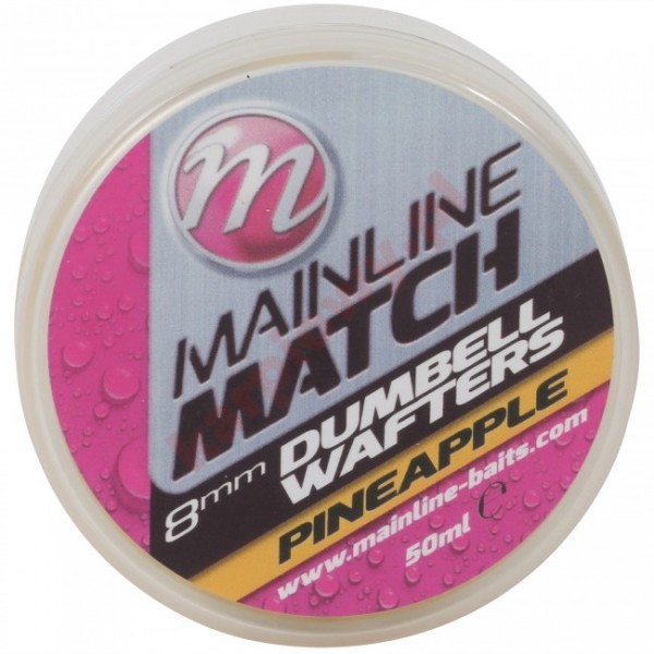 Kulki match dumbell wafters - yellow pineapple 8mm	