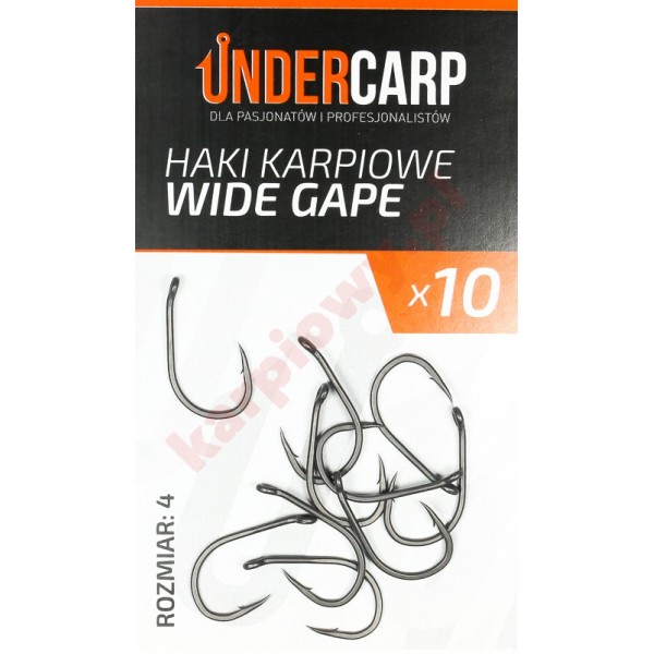 Haczyki wide gape rozmiar 4