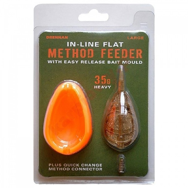 Zestaw - flat method feeder large 25g 