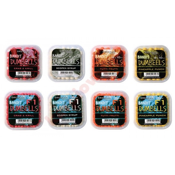 Pellet method dumbells crab & krill 8 / 10mm 