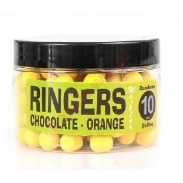Kulki orange yellow chocolate wafters 10mm