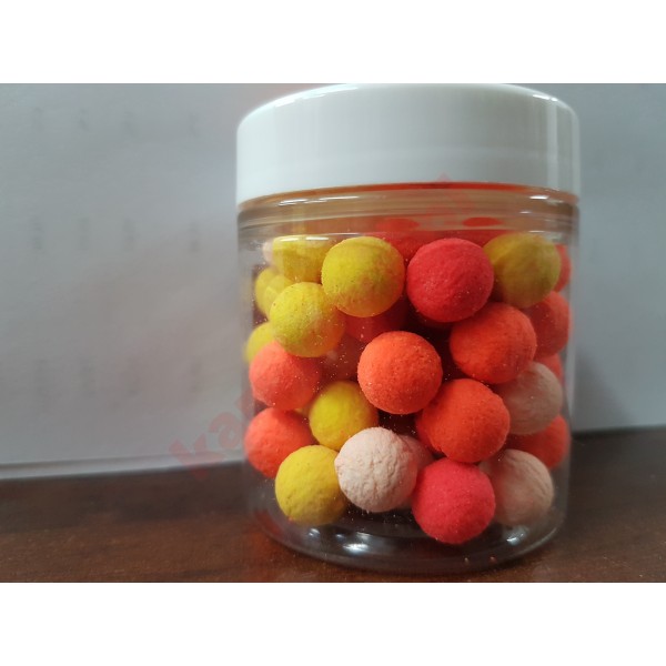 KULKI METHOD FEEDER POP-UP FLUO MIX 10mm 75ml BANAN