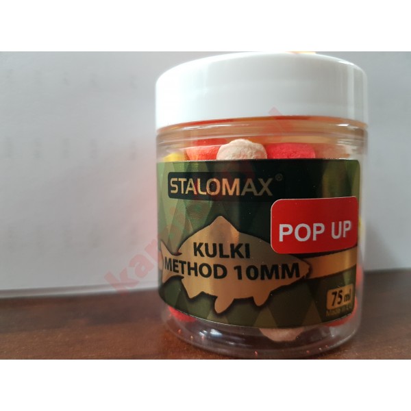 KULKI METHOD FEEDER POP-UP FLUO MIX 10mm 75ml OCHOTKA