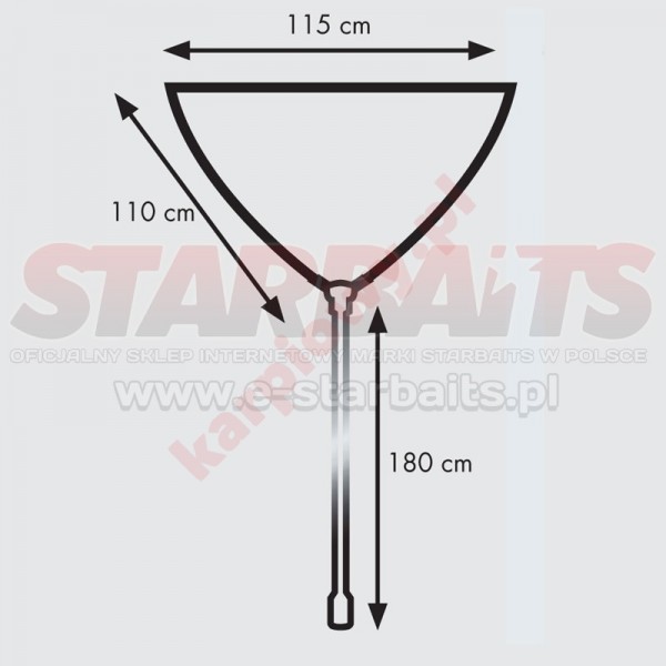 Podbierak Expert Stalking Landing Net Podbierak Expert Stalking Landing Net