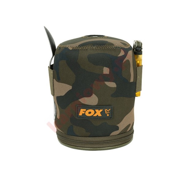 Pokrowiec camo neoprene gas cannister cover