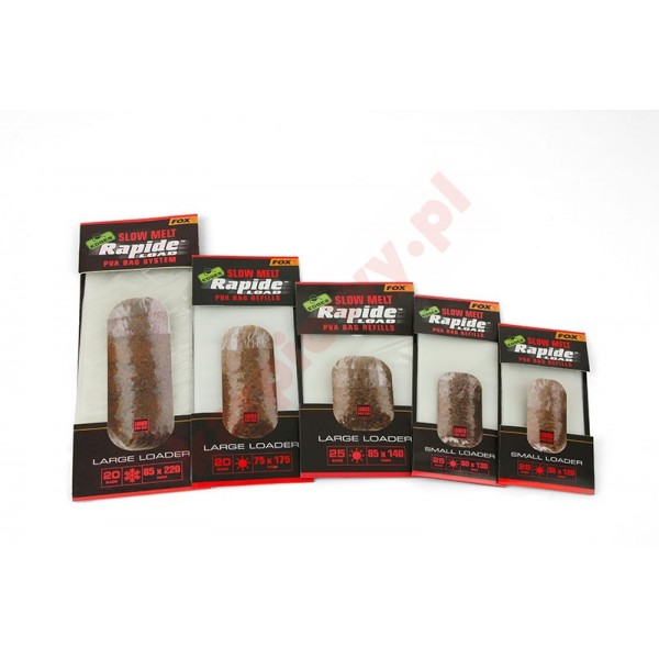 Woreczki pva - edges rapide PVA slow melt refills 85 x 220mm 20 bags	