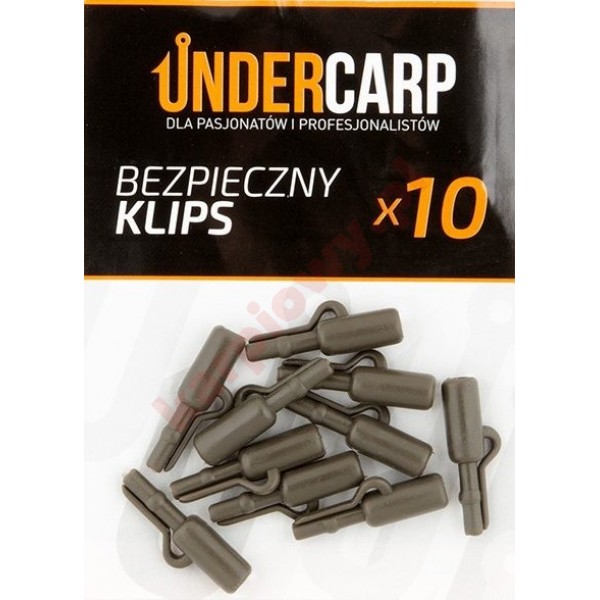 Bezpieczny klips - zielony