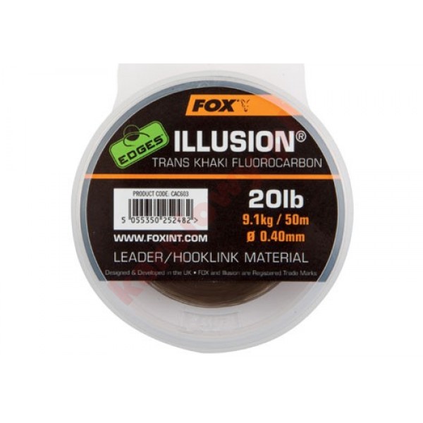 EDGES Illusion - Trans Khaki 20LB/0.40mm