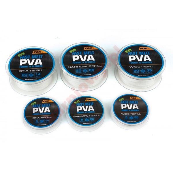 EDGES PVA MESH REFILLS Fast Melt Refills 35mm Wide - 20m