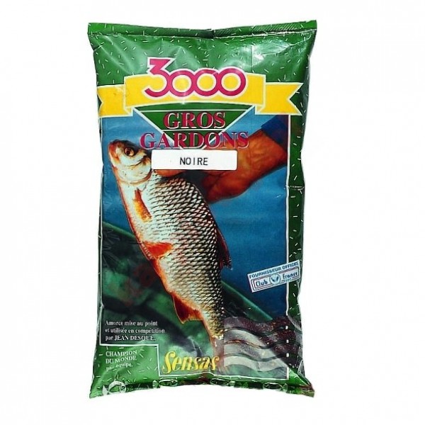 3000 zanęta gros gardons noire 1 kg