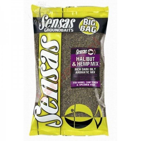 Zanęta big bag halibut & hemp mix 2kg