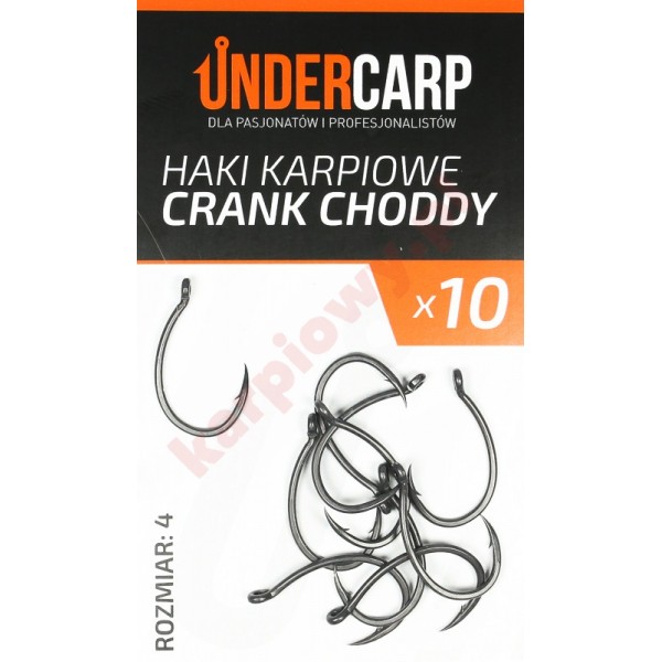 Haki karpiowe crank choddy rozmiar 4