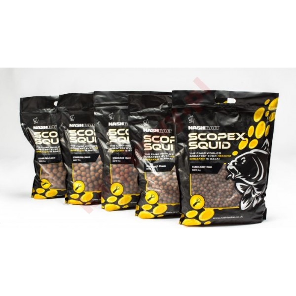 Scopex Squid Boilies Stabilised 12mm 5kg