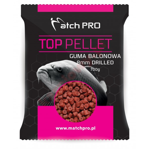 Pellet guma balonowa drilled 8mm 700g	