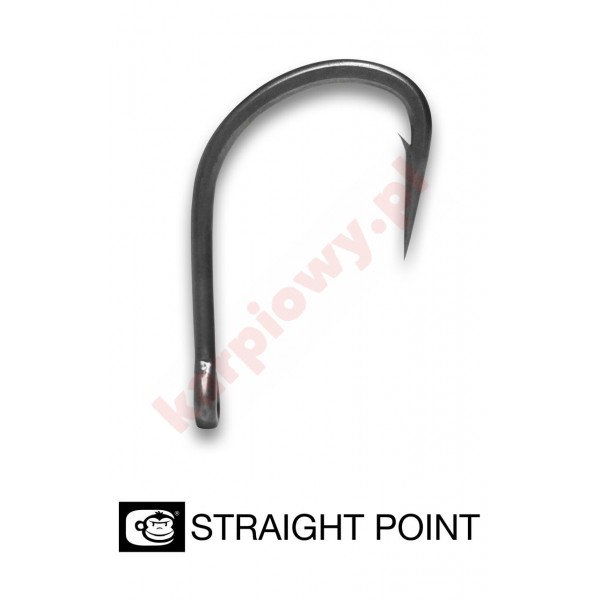 Haczyki straight point barbed size 8