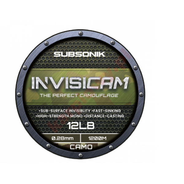 Żyłka Subsonik Invisicam Mono 22lb 1200m