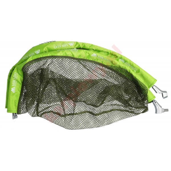 GŁOWA PODBIERAKA - 50/45cm - MIĘKKA SIATKA - OCZKO 5mm - SKŁADANA GŁOWA PODBIERAKA - 50/45cm - MIĘKKA SIATKA - OCZKO 5mm - SKŁADANA