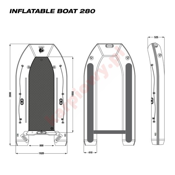 Ponton Boat Life Inflatable Boat 280 Ponton Boat Life Inflatable Boat 280