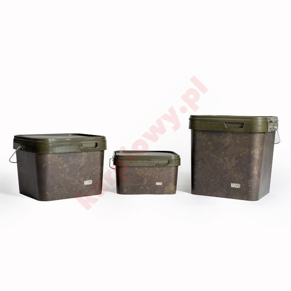 Wiadro Spot On Rectangular Bucket Camo 10l