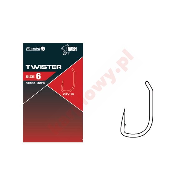 Haczyki twister size 5 micro barbed