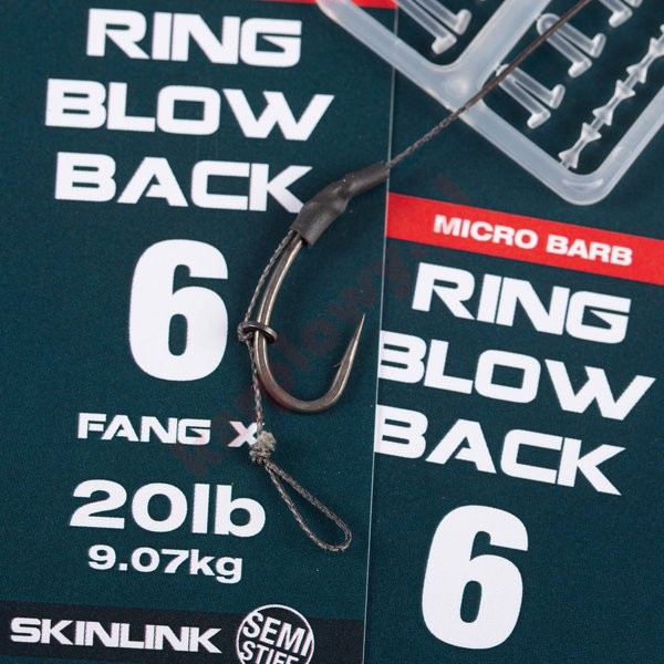 Przypon Ring Blow Back Rig Size 2 ( Micro Barbed )