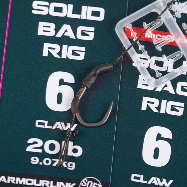Przypon Solid Bag Rig Size 4 (Barbless)